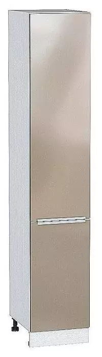Шкаф пенал с 2-мя дверцами Фьюжн 400 (для верхних шкафов высотой 720) Gallant/Белый