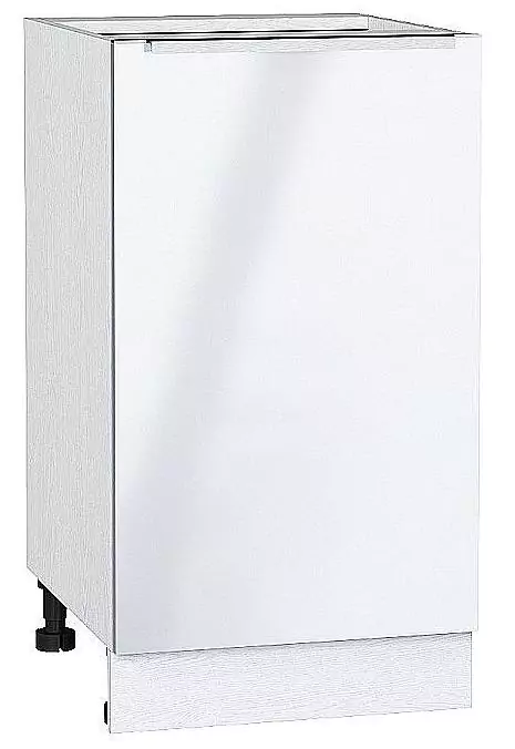 Шкаф нижний с 1-ой дверцей Фьюжн 450 Angel/Белый