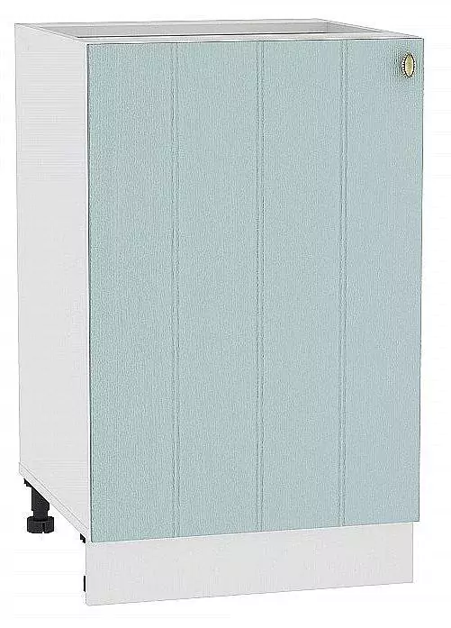 Шкаф нижний с 1-ой дверцей Прованс 500 Голубой/Белый