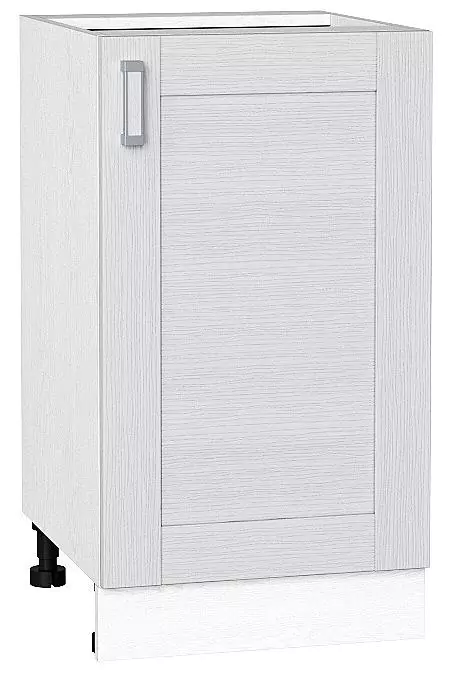 Шкаф нижний с 1-ой дверцей Лофт 450 Snow Veralinga/Белый