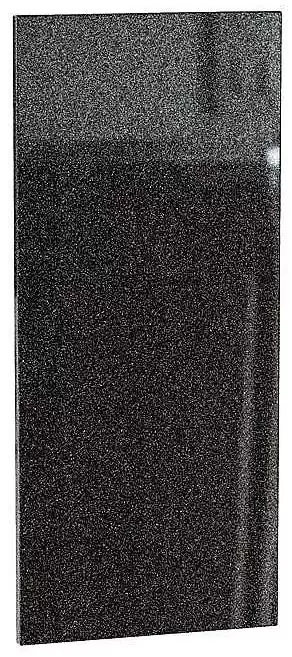 Торцевой фасад Валерия-М для верхнего шкафа Ф-93 Черный металлик
