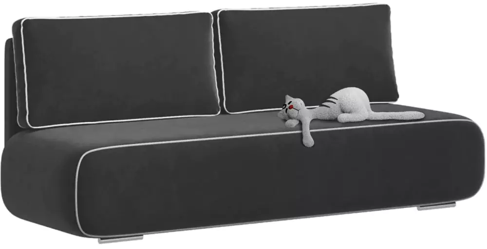 Прямой диван Лаки (Уно) дизайн 2 нбп