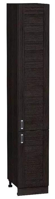 Шкаф пенал с 2-мя дверцами Лофт 400 (для верхних шкафов высотой 920) Wenge Veralinga/Венге