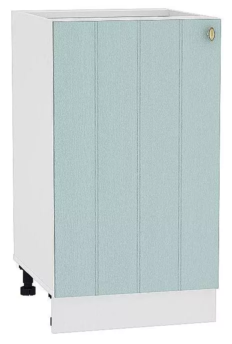 Шкаф нижний с 1-ой дверцей Прованс 450 Голубой/Белый
