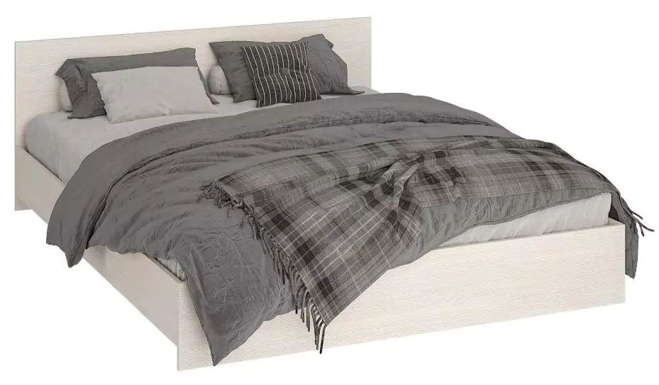 Двуспальная кровать Ронда (Бассо) КР-160 дизайн 3