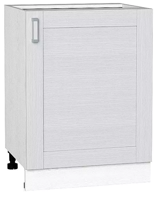 Шкаф нижний с 1-ой дверцей Лофт 600 Snow Veralinga/Белый