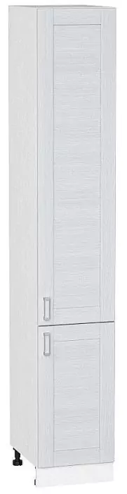 Шкаф пенал с 2-мя дверцами Лофт 400 (для верхних шкафов высотой 920) Snow Veralinga/Белый