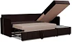 Угловой диван Некст Слим, Коричневый