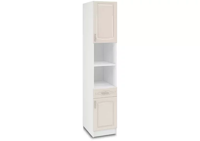 Спальня детская Венеция (белый/жемчуг) дизайн 4, Бежевый