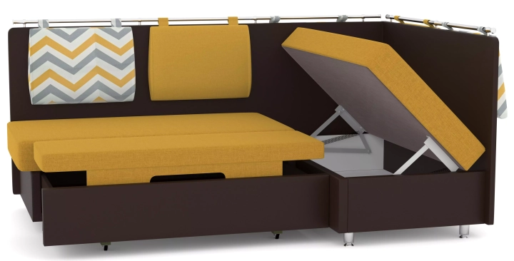 ф204а Угловой кухонный диван Сюрприз дизайн 9