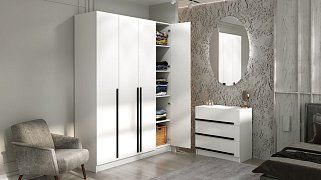 Комплект для спальни Бастион 2.4 м 