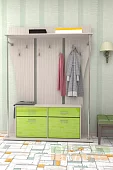 Прихожая Мебелеф-23 Бежевый