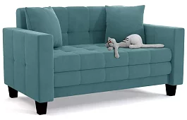 Прямой диван Этро Аккордеон Голубой