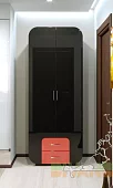 Шкаф Мебелеф-8 Красный 