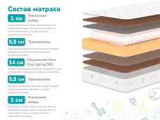Матрас Димакс Детский Белый 