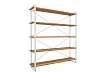 Стеллаж Айсберг Лофт 160х182-2, Коричневый