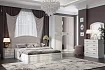Спальня Венеция (белый/жемчуг) дизайн 2, Бежевый