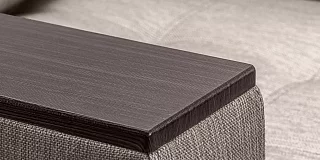 Кресло Атланта темно-бежевая рогожка