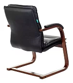 Кресло Бюрократ T-9927 Walnut-AV дизайн 1 Черный