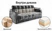 Прямой диван Престиж, Серый