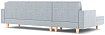 Угловой диван Джоржио, Серый