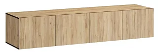 Антресоль к шкафу Бастион, дуб крафт золотой