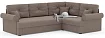 Угловой диван Мирта, Коричневый