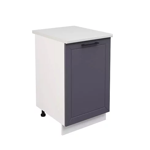Модульная кухня Кёльн МДФ 1.6м (софт маренго), Серый