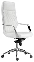 Компьютерное кресло Isida white / satin chrome 