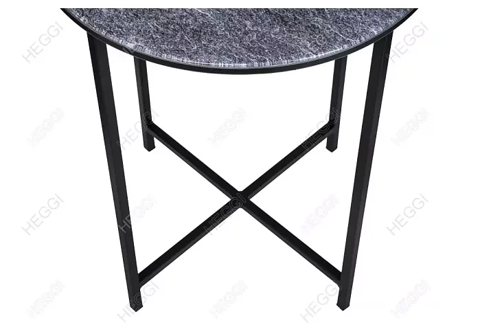 Журнальный стол Волопас серый мрамор, Серый