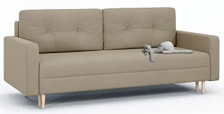 Прямой диван Флорида Пантограф Бежевый
