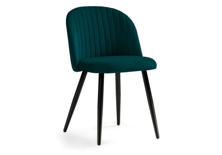 Стул Gabi 1 green / black, Зеленый