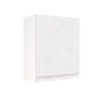 Шкаф верхний ШВ 600-1 Бруклин (бетон белый) 