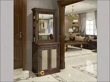 Обувница Благо Коричневый 