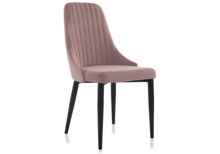 Стул Kora light purple / black, Розовый