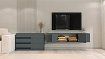 Комплект в гостиную Бастион 3.3 м, Серый