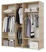 Шкаф Квадро 5-ти ств 2250 Бежевый 